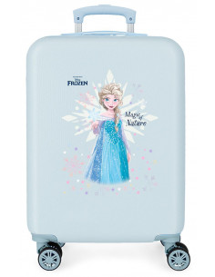 TROLLEY ABS 55CM. 4R. FROZEN MAGIC ICE