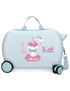 MALETA INFANTIL 45CM. ROLL ROAD I AM UNICORN