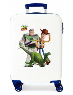 2451165 ABS SUITCASE 55CM 4W. TOY STORY WHITE