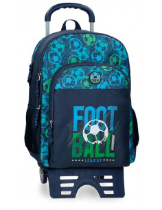 MOCHILA ADAP. 46CM 2C. C/CARRO. ROLL ROAD GOL